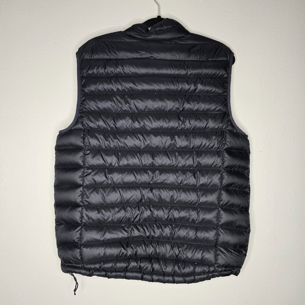 Red Head Brand Co Mens Duck Down Puffer Vest Large Black Full Zip Up Pockets - Picture 6 of 8